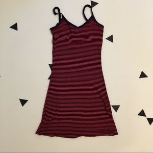 Striped tank dress